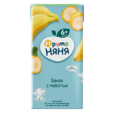 Сок 0,2л Фруто Няня Банан с мякотью