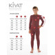 Комплект детского термобелья (лонгслив и кальсоны) 675 AW24, 00055, Kivat 116