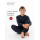 Комплект детского термобелья (лонгслив и кальсоны) 675 AW24, 00021, Kivat 128