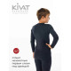 Комплект детского термобелья (лонгслив и кальсоны) 675 AW24, 00021, Kivat 128